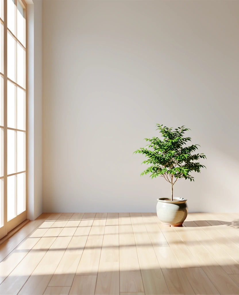 Calm interior representing focus and growth